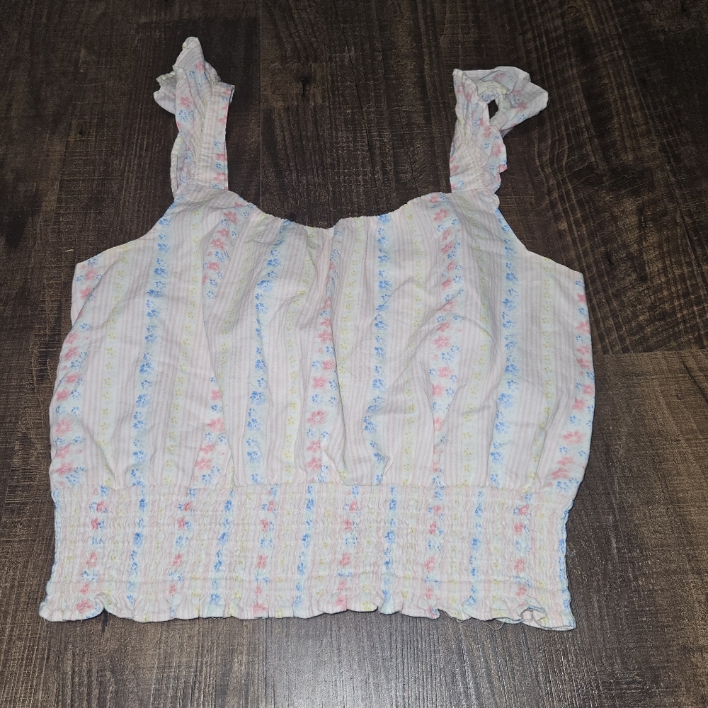 5/$10 🌞 Janie And Jack Floral Tank Top